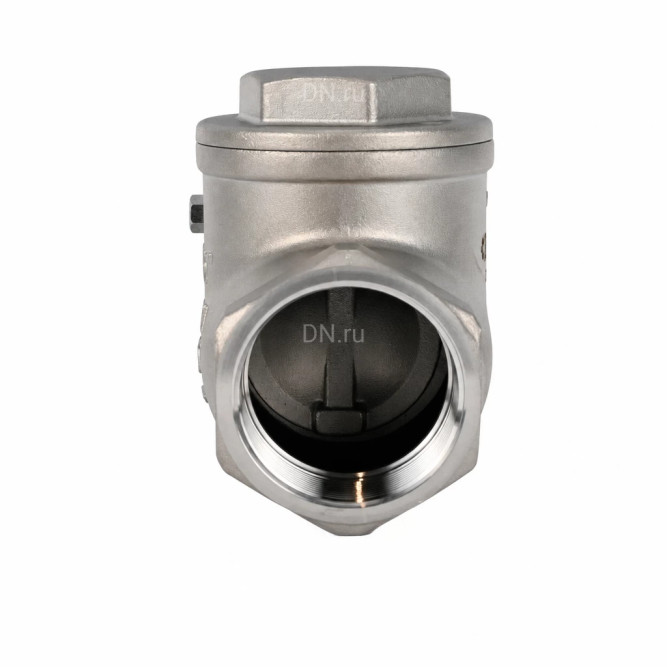 Клапан обратный VCT3131-T 2 1/2 Ду65 Ру16 ZGY резьбовой, поворотный, корпус - нержавеющая сталь CF8/AISI 304, диск - нержавеющая сталь CF8/AISI 304, уплотнение - PTFE в Алматы