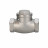 Клапан обратный VCT3232-T 1 Ду25 Ру16 ZGY резьбовой, поворотный, корпус - нержавеющая сталь CF8М/AISI 316, диск - нержавеющая сталь CF8М/AISI 316, уплотнение - PTFE в Алматы