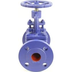 Клапан запорный сальниковый VSO1121M-F-S Ду40 Ру16, фланцевый, корпус - чугун GG25, уплотнение - металл, управление - штурвал