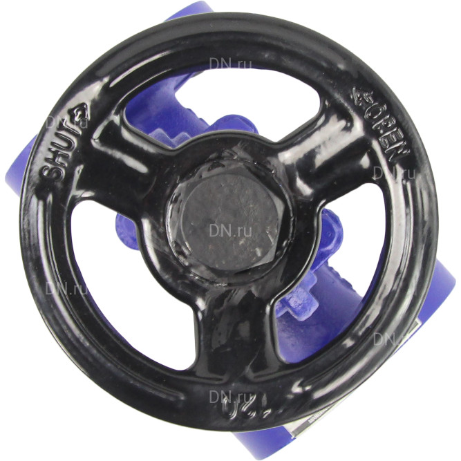 Клапан запорный сильфонный VSO1121M-F-S Ду20 Ру16, фланцевый, корпус - чугун GG25, уплотнение - металл, управление - штурвал в Алматы