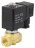 Клапан электромагнитный VS700-PT-NC-24VDC 1 1/2″ Ду40 Ру5 соленоидный двухходовой, корпус - латунь, уплотнение - PTFE, присоединение - внутренняя резьба, прямого действия, нормально закрытый, с нулевым перепадом давления, катушка - 24В в Алматы
