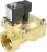 Клапан электромагнитный VS400-VT-NC-24VDC 2″ Ду50 Ру16, соленоидный двухходовой, корпус - латунь, уплотнение - Viton, резьбовой, нормально-закрытый, пилотный, катушка - 24В в Алматы