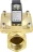 Клапан электромагнитный VS400-VT-NC-24VDC 2″ Ду50 Ру16, соленоидный двухходовой, корпус - латунь, уплотнение - Viton, резьбовой, нормально-закрытый, пилотный, катушка - 24В в Алматы