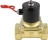 Клапан электромагнитный VS100-NT-NC-220VAC 2″ Ду50 Ру10, соленоидный двухходовой, корпус - латунь, уплотнение - NBR, резьбовой, нормально-закрытый, прямого действия, катушка - 220В в Алматы