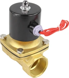 Клапан электромагнитный VS100-ET-NC-24VDC 1 1/2″ Ду40 Ру10, соленоидный двухходовой, корпус - латунь, уплотнение - EPDM, резьбовой, нормально-закрытый, прямого действия, катушка - 24В