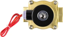 Клапан электромагнитный VS100-NT-NC-24VDC 1″ Ду25 Ру10, соленоидный двухходовой, корпус - латунь, уплотнение - NBR, резьбовой, нормально-закрытый, прямого действия, катушка - 24В