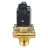 Клапан электромагнитный VS300-VT-NC-24VDC 3/4″ Ду20 Ру10, соленоидный двухходовой, корпус - латунь, уплотнение - Viton, резьбовой, нормально-закрытый, прямого действия, катушка - 24В в Алматы