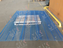 3Д забор коричневый (RAL 8017) 2500х2500х2 Profi