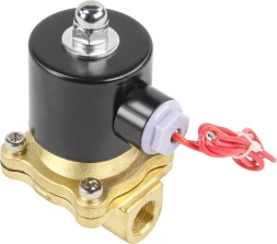 Клапан электромагнитный VS100-VT-NC-24VAC 3/8″ Ду10 Ру10 прямого действия двухходовой, корпус - латунь, присоединение - внутренняя резьба, уплотнение - VITON, нормально-закрытый, катушка - 24 В AC
