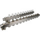 Коллекторная группа GC4-31-11 1″ Ду25 Ру10 отводов — 11, в сборе с терморегулирующими клапанами и запорно-балансировочными клапанами, дренажным краном и воздухоотводчиком, с заглушками, без переходников, корпус - нержавеющая сталь AISI 304