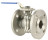 Кран шаровой BV3232P(2pc)-FP-F-ISO-H Ду40 Ру40, корпус - нержавеющая сталь 316, уплотнение - PTFE, полнопроходной фланцевый с ISO-фланцем и рукояткой, 14х14, F05/F07 в Алматы