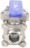 Кран шаровой BV3232P(3pc)-FP-W-ISO-H Ду10 Ру63 полнопроходной двухходовой, нержавеющая сталь SS316, под приварку, уплотнение - PTFE, с ISO фланцем и рукояткой в Алматы