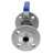 Кран шаровой BV3232P(3pc)-FP-F-ISO-H Ду50 Ру40, полнопроходной, трехсоставной, нержавеющая сталь 316, уплотнение - PTFE, фланцевый, с ISO-фланцем,  14х14,  F05/F07 в Алматы