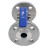 Кран шаровой BV3131P(3pc)-FP-F-H Ду32 Ру40, полнопроходной, трехсоставной, сталь 304, уплотнение - PTFE, фланцевый с рукояткой в Алматы