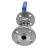 Кран шаровой BV3131P(3pc)-FP-F-H Ду32 Ру40, полнопроходной, трехсоставной, сталь 304, уплотнение - PTFE, фланцевый с рукояткой в Алматы