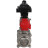 Кран шаровой BV3232P(3pc)-FP-W-ISO-H Ду10 Ру63 SS316 полнопроходной под приварку, корпус - нержавеющая сталь с пневмоприводом PA-DA-52 и блоком концевых выключателей APL-410N EX в Алматы