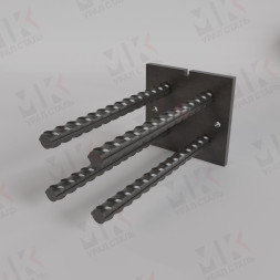 Закладная деталь М-0-1 серия 1.400-6/76 для железобетонных конструкций