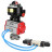 Кран шаровой BV3232P(4pc)-SP-3WL-T-ISO-H 1 1/4″ Ду32 Ру63 стандартнопроходной трехходовой L-тип, нержавеющая сталь SS316, внутренняя резьба, уплотнение - PTFE, с пн.приводом PA-SA-065 пн.распределителем 4V320-10 AC220V БКВ APL-510N-EX в Алматы