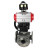 Кран шаровой BV3232P(4pc)-FP-3WL-F Ду100 Ру16 полнопроходной трехходовой, фланцевый, корпус - нержавеющая сталь SS316, с пневмоприводом PA-DA-105 двойного действия, БКВ APL-510N EX и ручным дублером MON3-700-T38-ISO в Алматы