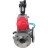 Кран шаровой BV3232P(4pc)-FP-3WL-F Ду15 Ру16 полнопроходной трехходовой, фланцевый, корпус - нержавеющая сталь SS316, с пневмоприводом PA-SA-052 с возвратными пружинами, пневмораспределителем 4V320-10 AC220V и БПВ AFC2000 в Алматы