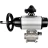 Кран шаровой BV3232P(3pc)-FP-W-ISO-H Ду80 Ру25, полнопроходной, трехсоставной, нержавеющая сталь 316, уплотнение - PTFE, под приварку, с пневмоприводом PA-DA-105-1, пневмораспределителем 4V320-10 AC220V, БКВ APL-210N в Алматы