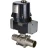 Кран шаровой BV3131P(3pc)-FP-W-ISO-H LONG Ду15 Ру63 полнопроходной, под приварку, корпус - нержавеющая сталь SS304, уплотнение - PTFE, с электроприводом четвертьоборотным QTSA-N-003EM-O0-220VAC с пружинным возвратом в Алматы