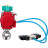 Кран шаровой BV3232P(2pc)-FP-T-ISO-H Ду65 Ру40 полнопроходной, внутренняя резьба, корпус - нержавеющая сталь 316, уплотнение - PTFE, с пневмоприводом PA-DA-083, пневмораспределителем 4V320-10 AC220V и магнитным переключателем ALS200D в Алматы