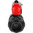 Кран шаровой BV4242E-FP-GRM-ISO Дн80 Ру10 полнопроходной, корпус - НПВХ, шар - НПВХ, уплотнение - EPDM, с пневмоприводом PA-SA-065 с возвратными пружинами в Алматы