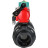 Кран шаровой BV4242E-FP-GRM-ISO Дн25 Ру10 полнопроходной, корпус - НПВХ, шар - НПВХ, уплотнение - EPDM, с пневмоприводом PA-DA-052, пневмораспределителем 4M310-08 DC24V и магнитным переключателем ALS200D в Алматы