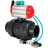 Кран шаровой BV4242E-FP-GRM-ISO Дн80 Ру10 полнопроходной, корпус - НПВХ, шар - НПВХ, уплотнение - EPDM, с пневмоприводом PA-DA-065, пневмораспределителем 4V320-10 AC220V и магнитным переключателем ALS200D в Алматы