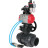 Кран шаровой BV4242E-FP-GRM-ISO Дн100 Ру10 полнопроходной, корпус - НПВХ, шар - НПВХ, уплотнение - EPDM, с пневмоприводом PA-DA-065, пневмораспределителем 4V320-08 AC220V, ручным дублером MON1-250-T26-ISO, БКВ APL-210N и БПВ AFC2000 в Алматы