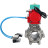 Кран шаровой BV3232P(3pc)-FP-SW-ISO-H Ду40 Ру63 полнопроходной, корпус - нержавеющая сталь SS316, под приварку, с пневмоприводом PA-SA-105, пневмораспределителем 4V320-10 AC220V, магнитным переключателем ALS200D в Алматы