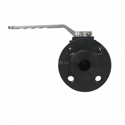 Кран шаровой для пара BV3431PPL(2pc)-FP-F-ISO-H Ду150 Ру25 полнопроходной, двухсоставной, фланцевый, корпус - углеродистая сталь WCB, шар - нержавеющая сталь 304, уплотнение - PPL (параполифенил), с рукояткой