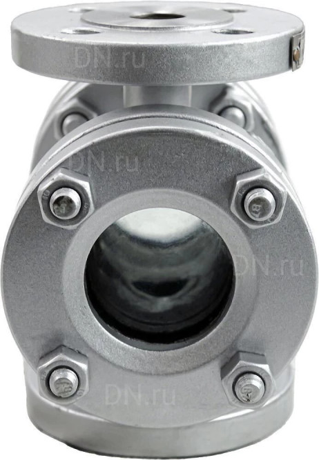 Стекло смотровое SG2-34G-F тип В ГОСТ 21836-2021 Ду20 Ру40, углеродистая сталь, фланцевое в Алматы