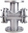 Стекло смотровое SG2-34G-F тип В ГОСТ 21836-2021 Ду80 Ру16, углеродистая сталь, фланцевое в Алматы