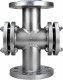 Стекло смотровое SG2-35S-F тип В ГОСТ 21836-2021 Ду32 Ру25 нержавеющая сталь, фланцевое