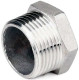 Заглушка З-304-НР 3/8″ Ду10 Ру20, корпус - нержавеющая сталь AISI 304, присоединение - наружная резьба, тип резьбы - BSPT