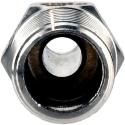 Штуцер елочка BF31-T-3/4-12 3/4″х12мм Ду20 Ру16 шланговый, корпус - нержавеющая сталь AISI 304 (CF8), присоединение - наружная резьба/штуцер