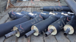 Отвод ППУ ПЭ 273х7/450 45 градусов ГОСТ 30732-2001