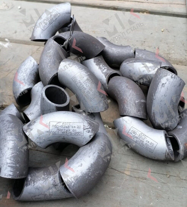 Отвод AISI 304 32х3 мм 60 градусов бесшовный в Алматы