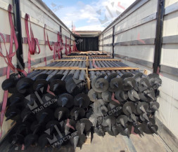 Винтовая свая 57х150х4000 СВСН спиральная со сварным наконечником ГОСТ Р 59106-2020