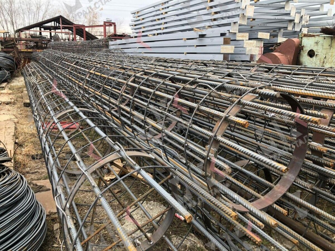 Арматурный каркас для фундамента пространственный (объемный) 8 мм/1 м в Алматы