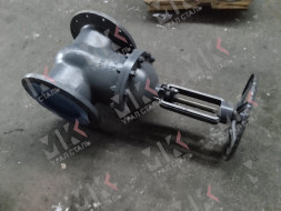 Задвижка чугунная 31ч6бр клиновая фланцевая Ду600 Ру10