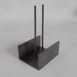 Закладная деталь МН558 серия 1.400-15 100 мм