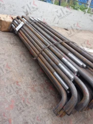 Болт фундаментный тип 1.2 М48х1700 мм ГОСТ 24379.1-2012 изогнутый