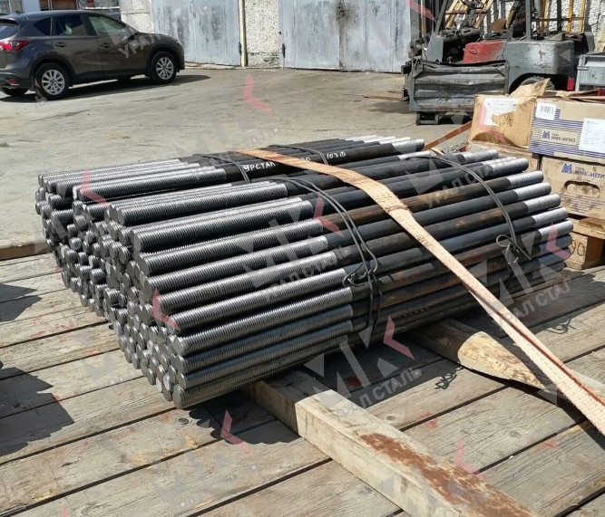 Шпилька для фланцев 12Х18Н10Т 100 мм М20 ОСТ 26-2040-96 в Алматы