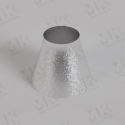 Переход 325х8-273х7 оцинкованный концентрический сварной ГОСТ 17378-2001