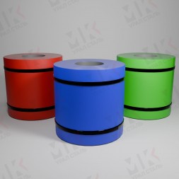 Рулон с полимерным покрытием 0,5 мм ст08пс ГОСТ 52146-2003
