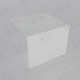 Планка откоса околооконная простая 200х50х3000 мм 0,5 мм Satin RAL 9003