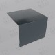 Планка откоса околооконная простая 250х50 мм 0,5 мм Satin RAL 7016